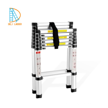 Super extension 18 steps equilateral telescopic ladder